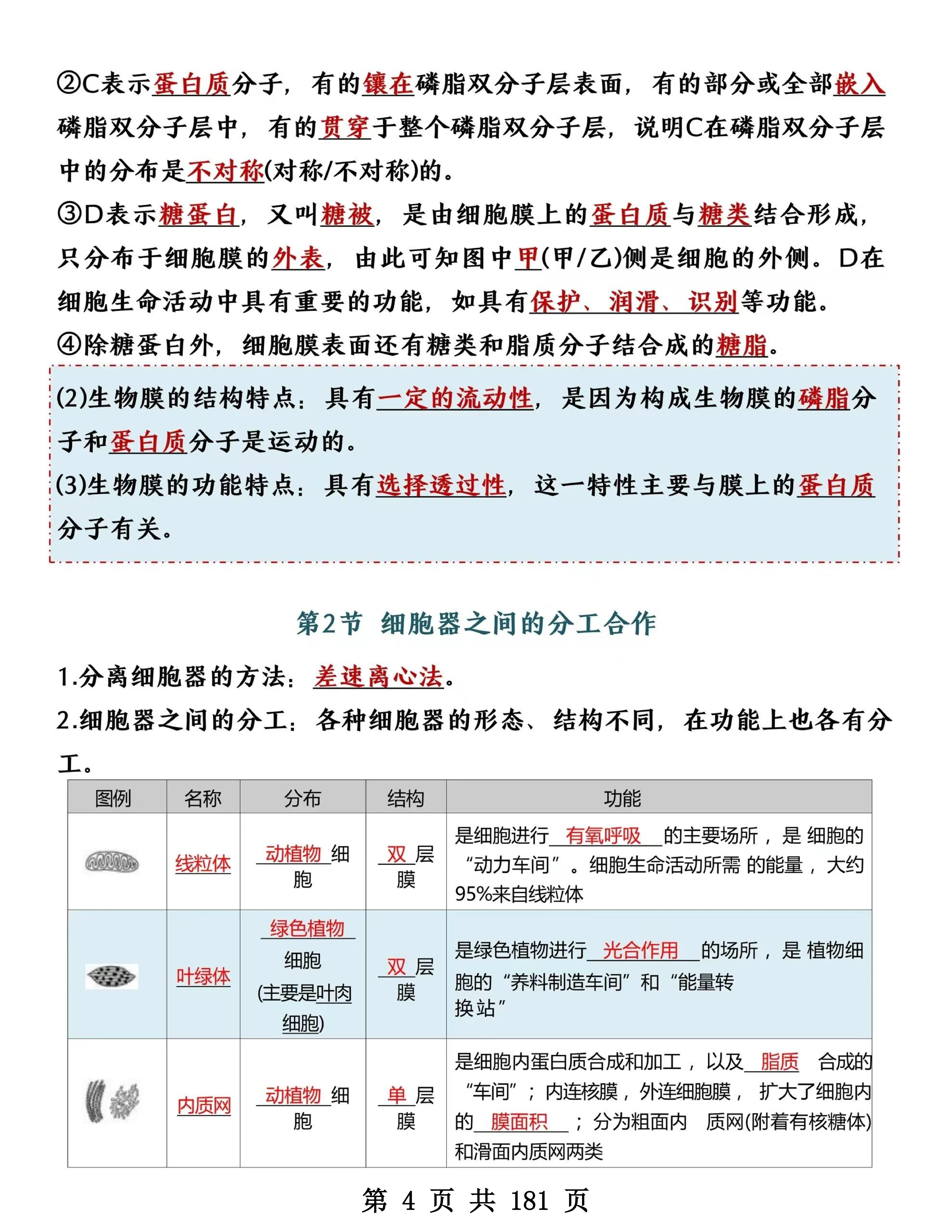 生物最新考点与冒险友情之旅