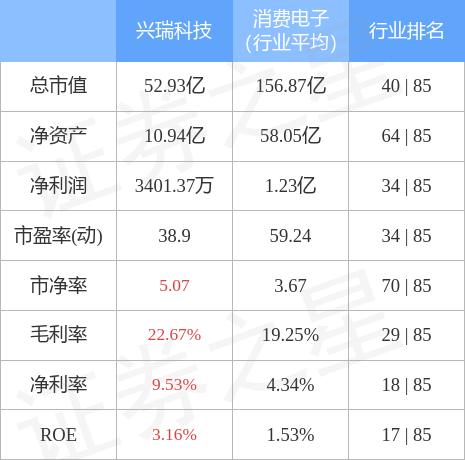 兴瑞科技股票行情深度分析与最新动态关注