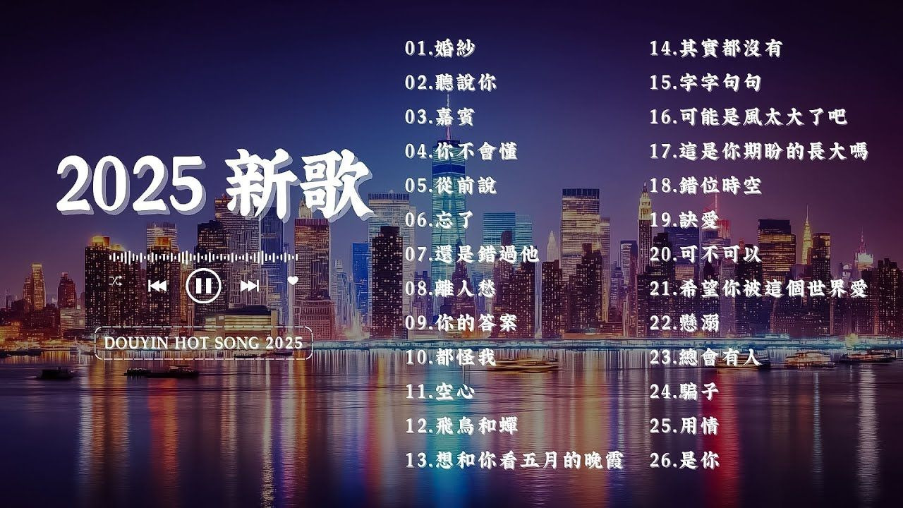 最新好听歌曲推荐2025，音乐发现与欣赏指南